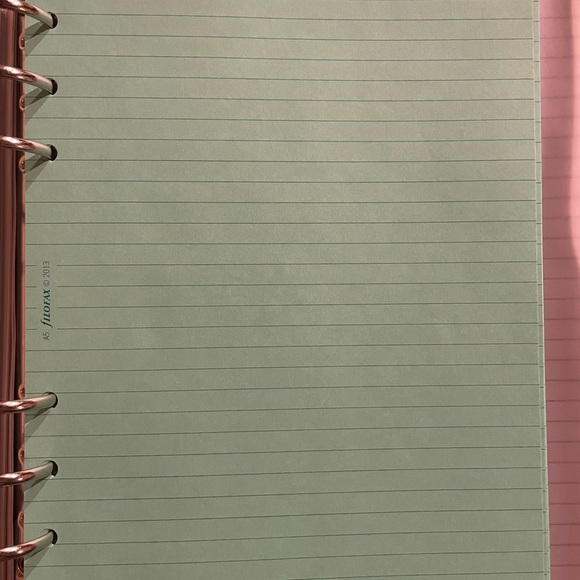 Filofax A5 Domino Patent Hot Pink - Picture 8 of 13